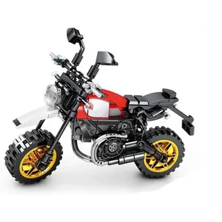 Sembo 701117 Super Motorcycle schwarz rot 701117