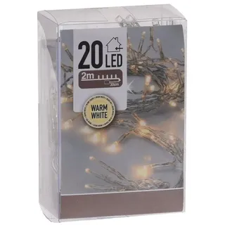 Spetebo LED Lichterkette 2 m warm weiß