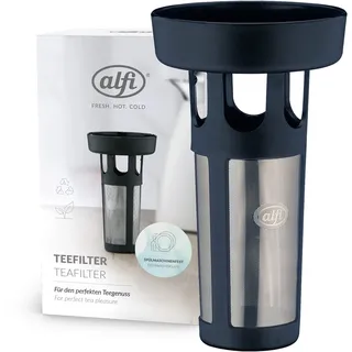 Alfi 9114.000.003 Teefilter Dan, Kunststoff, schwarz, 8 x 8 x 15 cm