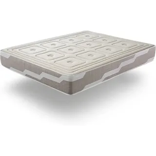 Latexmatratze 100X200 organik natura Höhe 26 cm, Naturlatex und HR-Schaum