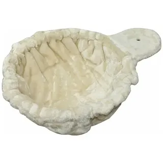 nanook Kratzbaum Liegemulde für schwere Katzen - Größe XXL - 45 cm Ø, Tiefe 12 cm - beige
