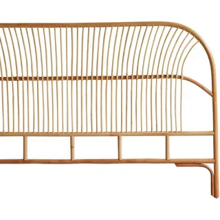 Tikamoon Bett-Kopfteil aus Rattanstäben 180 Colette