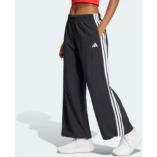 Adidas Essentials 3-Streifen Lifestyle Woven Parachute Hose schwarz|weiß 2XL