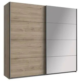 »Ernie« Kleiderschrank mit Spiegel, Made in Germany, in verschiedenen Größen/Ausführungen lieferbar, beige