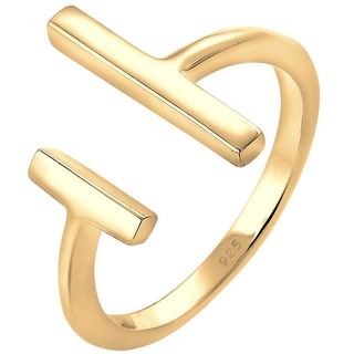 Elli Geo Stab Minimal Trend Blogger 925 Sterling Silber goldfarben Damen