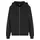 Hoodie Fluffy Schwarz 5XL
