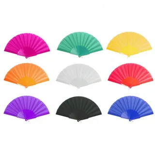 TSB Werk Handfächer Handfächer Windfächer Taschenfächer Klappfächer, Stofffächer, Sommerfächer