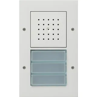 Gira Türstation AP 3fach 126766 weiß