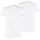 T-Shirt 2er Basic Round Neck weiß L