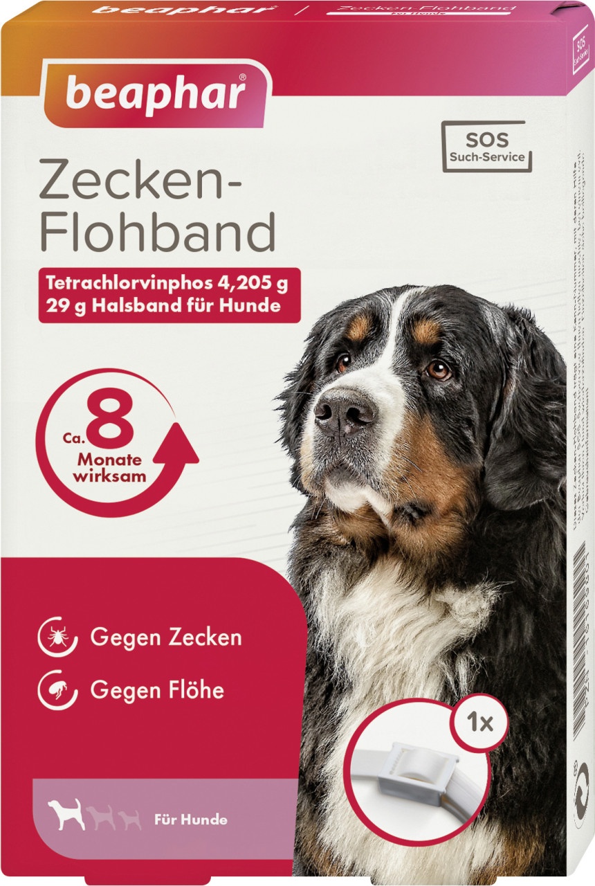 Beaphar Zecken-Flohband Hund 70 cm