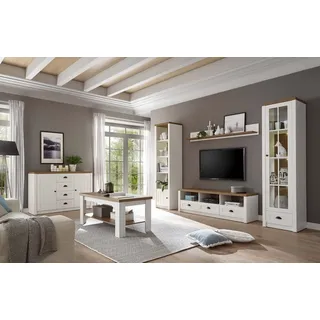 Wohnzimmer Provence - Weiß Landhaus