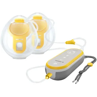 Medela Milchpumpe Freestyle Hands-Free, Gelb