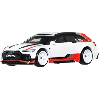 HOT WHEELS Premium Car Culture Sammel-Spielzeugauto, Die-Cast Mazda RX3 Wagon im Maßstab 1:64, Fast Wagons Fahrzeug mit Real Riders-Rädern, JBK51