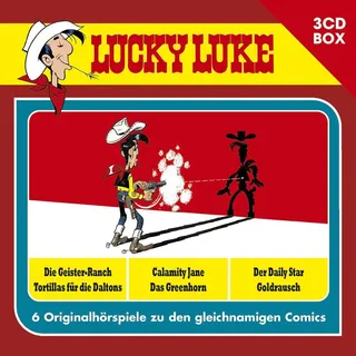 Lucky Luke - Hörspielbox Vol. 1 von René Goscinny/ Jean Léturgie/ Xavier Fauche/ Claude Guylouis / Universal Family Entertai / CD