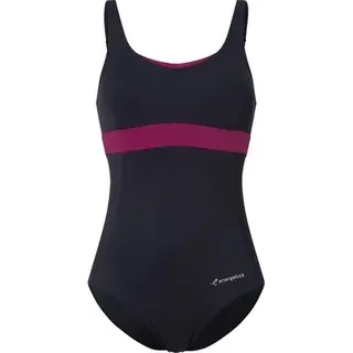 Energetics Badeanzug Damen Schwarz/Violett 46 Cup C