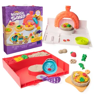Spin Master Kinetic Sand Squish Pizza Modelliermasse