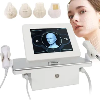 LSBHPPD Fractional Rf Micro Needling Maschine Facelifting-Mikronadel-Hautstraffungsmaschine, Mikronadelgerät, Anti-Aging, 2-in-1-Fraktions-Kalthammer zur professionellen Körperstraffung für Salons