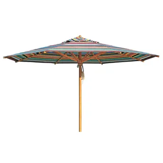 Schirm Klassiker Ø 300 cm Acryltuch Multicolor mit Flaschenzug