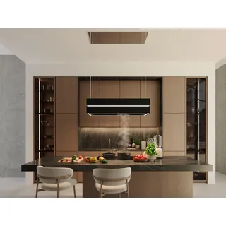 berbel ablufttechnik gmbh Berbel Skyline Edge Base BIH 100 SKE-B umluft Mattschwarz inkl. 7-Jahre Garantie