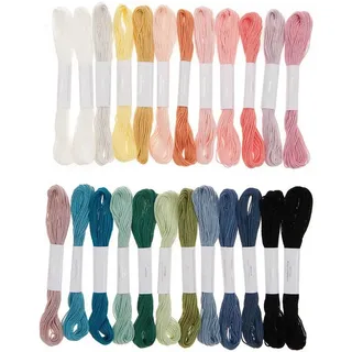 Rico Design Stickgarnset Multicolour, 24-teilig