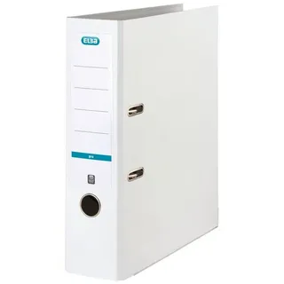 Elba smart Pro Ordner weiß Kunststoff 8,0 cm DIN A4 8cm, (100202147)