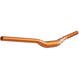 Funn Speedrun Junior Mountainbike-Lenker mit Lenkerklemme 31,8mm und Breite 680mm, geeignet für Fahrradgriffe mit einem Innendurchmesser von 19mm (Orange)