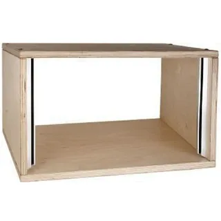 MUSIC STORE Studiorack 4HE Birke MP Bausatz, unlackiert, gerade