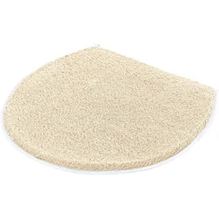 KLEINE WOLKE WC-Deckelbezug »Soft« Höhe 20 mm rutschhemmend beschichtet Uni Farben, waschbar beige
