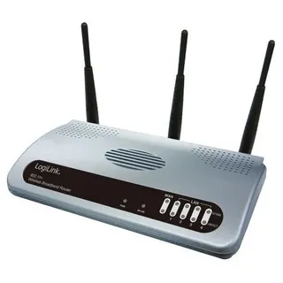 LogiLink WLAN Router & 802.11n 4 Port Switch LAN WiFi Access Point Basisstation