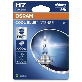 Osram Automotive 4062172395038 Halogen Leuchtmittel COOL BLUE® INTENSE H7 55 W 12 V