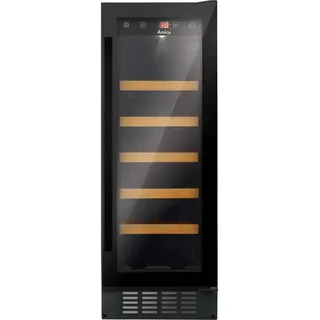 Amica WK 341 115 S, für 20 Standardflaschen á 075l, Schwarz