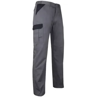 LMA Workwear 1499 PERCEUSE Multipocket Hose, Größe 46, Grau/Schwarz