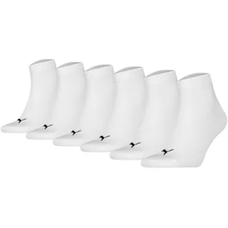 Puma Socken 6 Paar Weiß 43-46