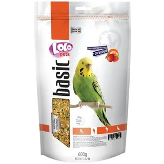 Budgie food w/fruit 600g resealable