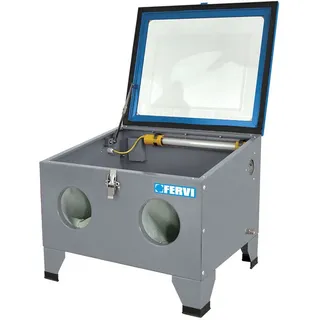Fervi - Sandstrahlkabine Sandstrahler Sandstrahlgerät Sandstrahlanlage 0580s
