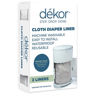 Diaper Dekor Cloth Diaper Pail Liner - 2 Pk by Diaper Dekor