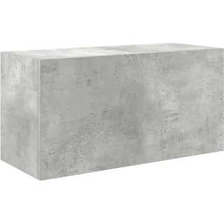 vidaXL Bad-Wandschrank Betongrau 60x25x30 cm Holzwerkstoff