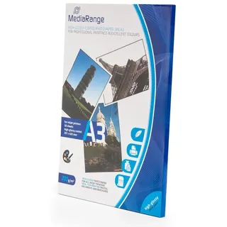 MediaRange Fotopapier A3, 200g, 50 Blatt