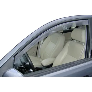 Hama ClimAir Windabweiser kompatibel mit Volkswagen Passat Limousine/Kombi 2005-2014, Rauchgrau
