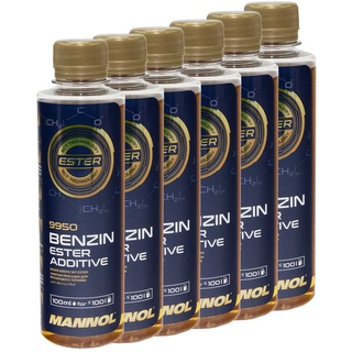 Reiniger Kraftstoff System Reinigungsmittel MANNOL Benzin Ester Additiv 9950 6 X 250 ml
