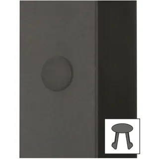 Hettich Cadro Blindstopfen schwarz