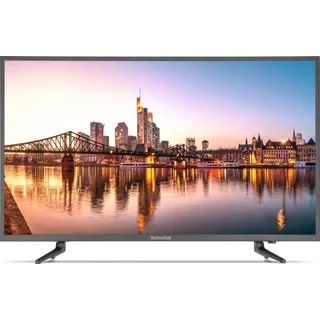 TechniSat TECHNILINE 32 ISI 2 | 32 Zoll Full-HD-Smart-TV mit TwinTuner | titan - Silber