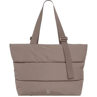 GOT BAG Puffer Shopper Tasche 51 cm Laptopfach braun