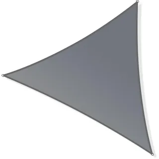 toboli Sonnensegel Dreieck 3x3x4,2m Windfester Sonnenschutz UV 30+ für Garten, Terrasse und Balkon