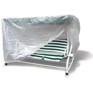 DEGAMO Abdeckhaube Hollywoodschaukel 4-sitzer 250cm, PE transparent