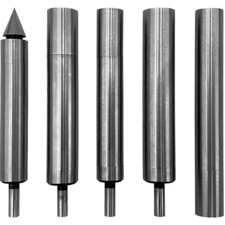 Kantentaster-Set, 5-teilig mit 4, 10 und 12 mm Tastkopf