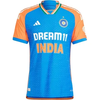 adidas India Cricket T20I Trikot Herren JN0886 - dark blue/true orange 3XL