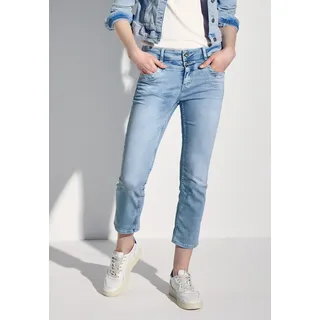 STREET ONE 7/8-Jeans Style Jane im Five-Pocket Style blau 34