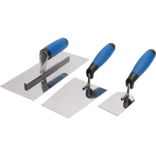 Trendline Kellen-Set 3 teilig, Glättekelle-Maurerkelle-Putzkelle