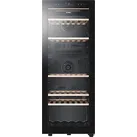 HAIER HWS79GDG 50 SERIE 5 Weinklimaschrank (190 l EEK G, Glas Schwarz)